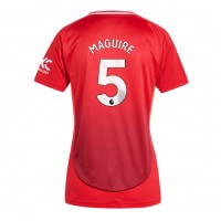 Maglie da calcio Manchester United Harry Maguire #5 Prima Maglia Femminile 2024-25 Manica Corta